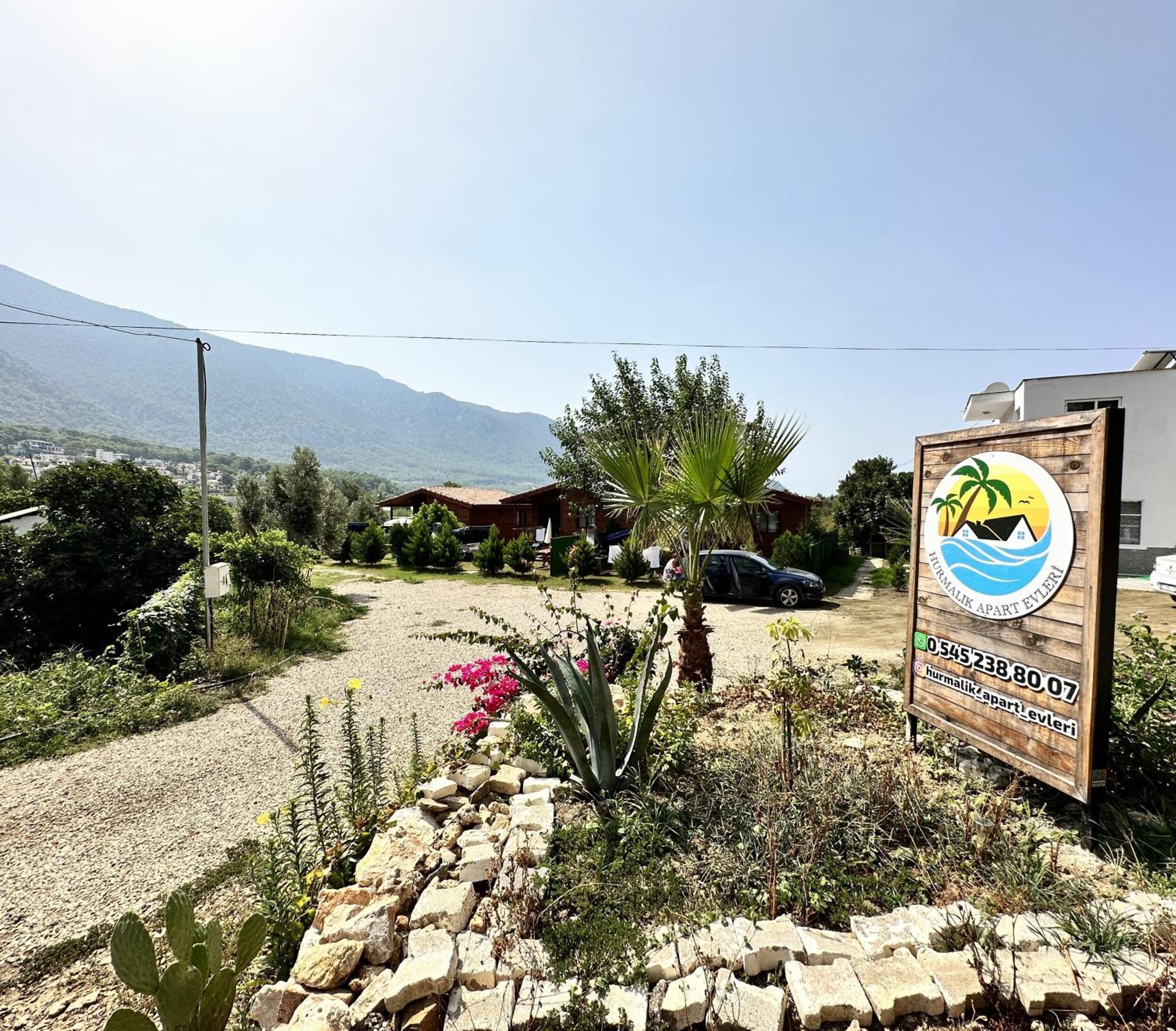 Hurmalik Apart Evleri-Very Close To The Sea Large Garden Bungalow With Barbecue And Swing Karaoz Exteriör bild